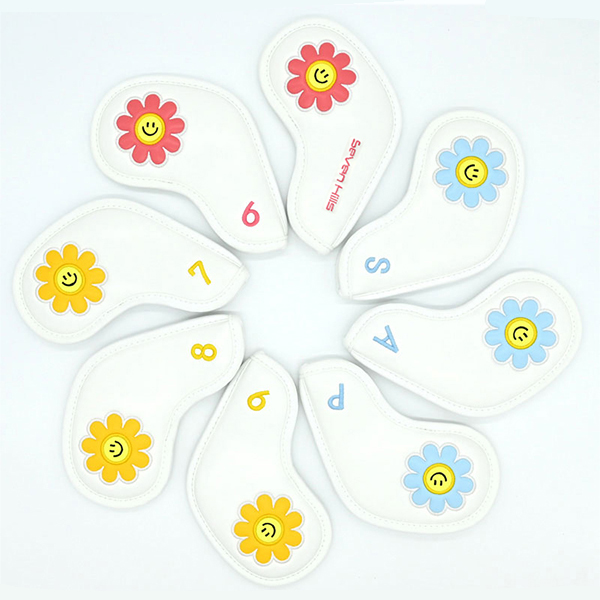 세븐힐스 플라워 시리즈 아이언 커버 8PCS-1SET